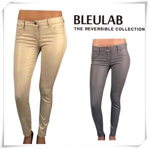 𝅺bleulab Detour Legging Reversible Skinny Jeans